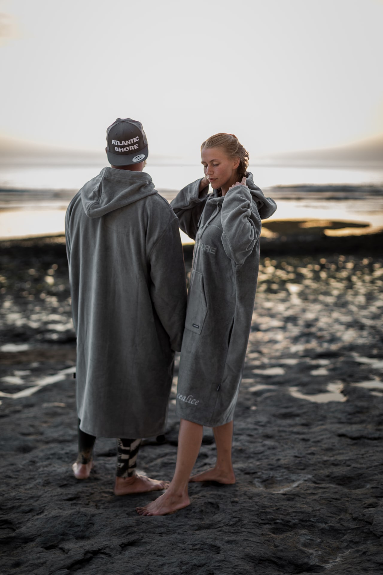 ATLANTIC SHORE Longsleeve Grey Portugal