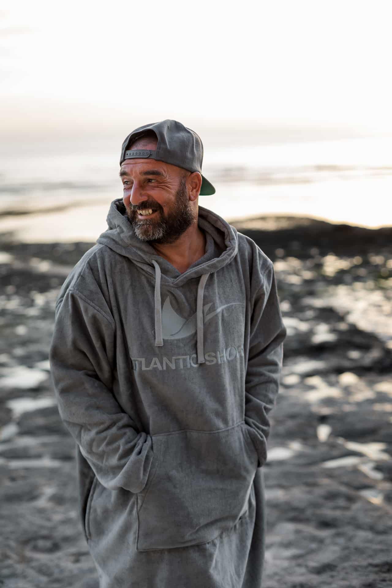 ATLANTIC SHORE Longsleeve Grey Portugal