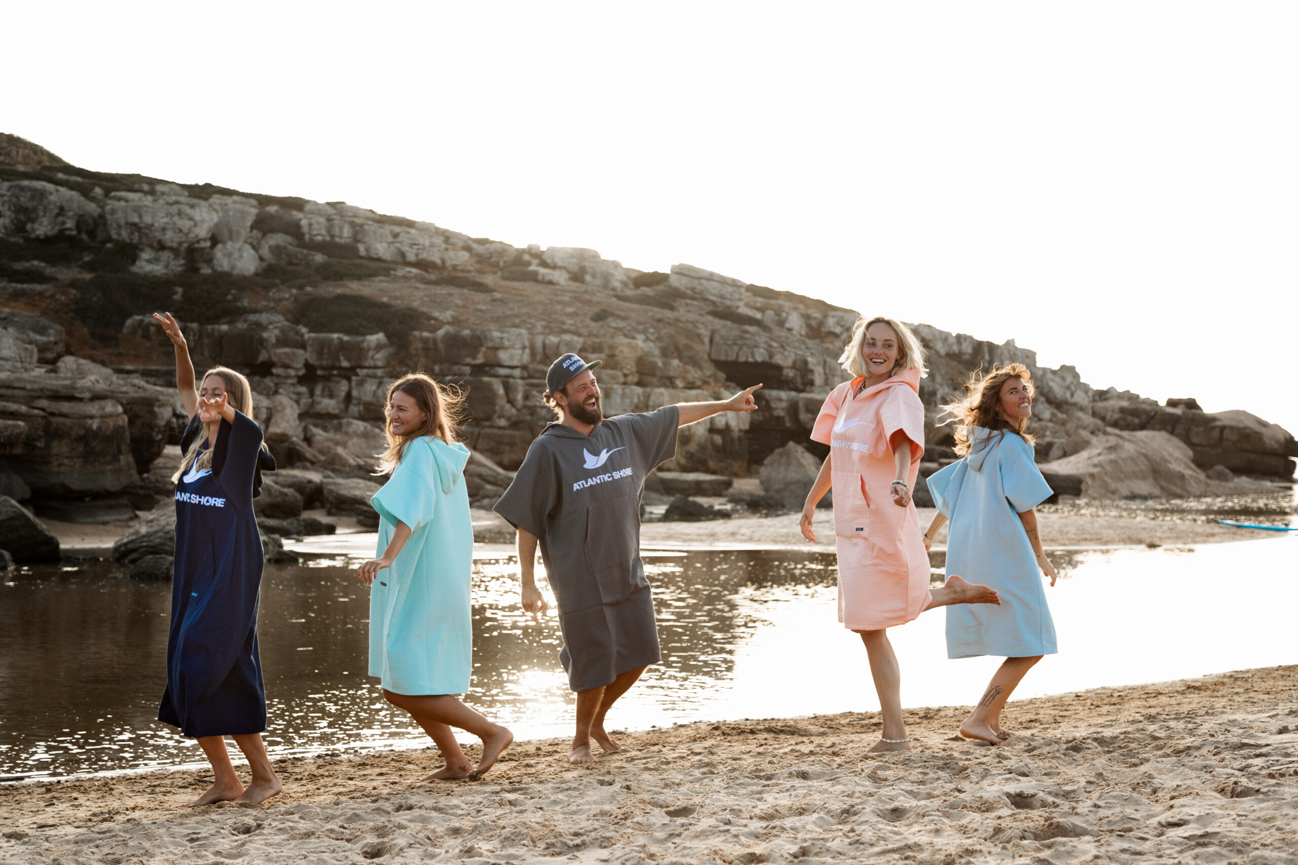 ATLANTIC SHORE Surf Ponchos Team