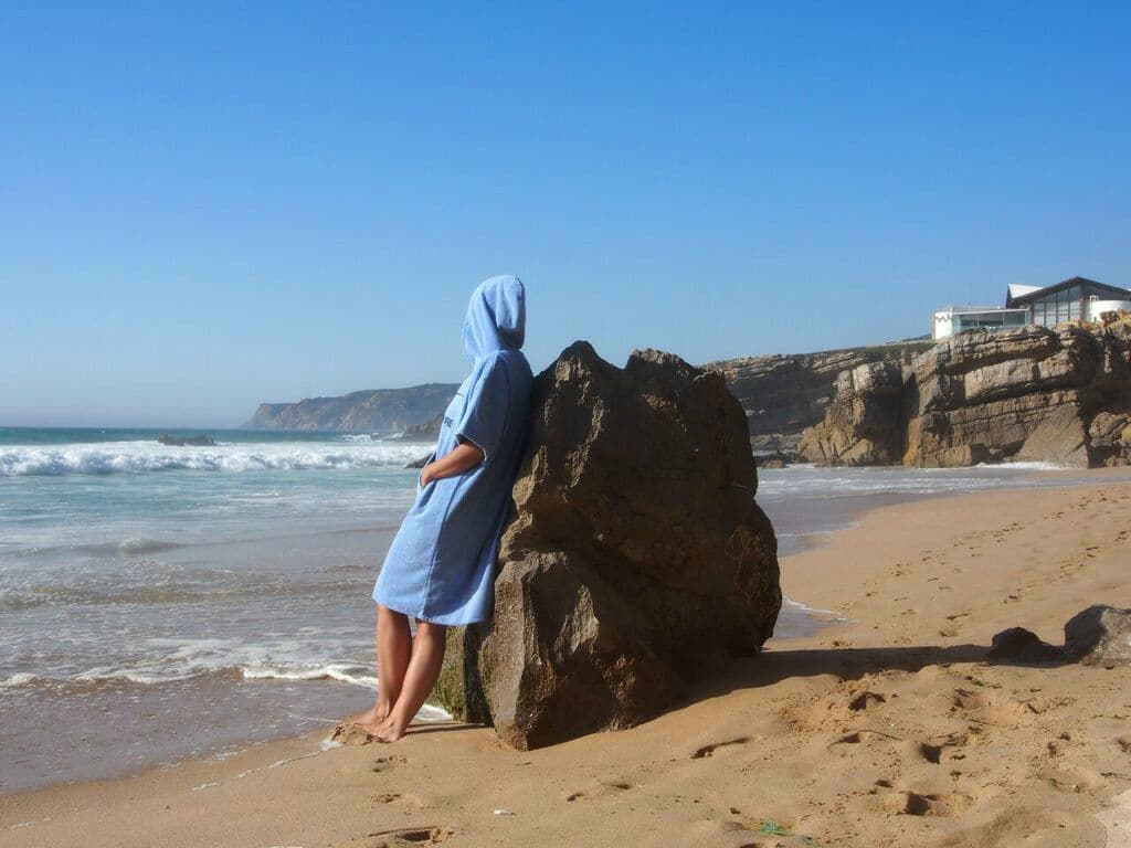 Atlantic Shore | Surf Poncho | Basic | Light Blue 2
