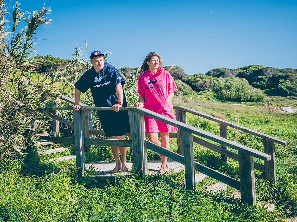 Atlantic Shore | Surf Poncho | Basic | Pink 3