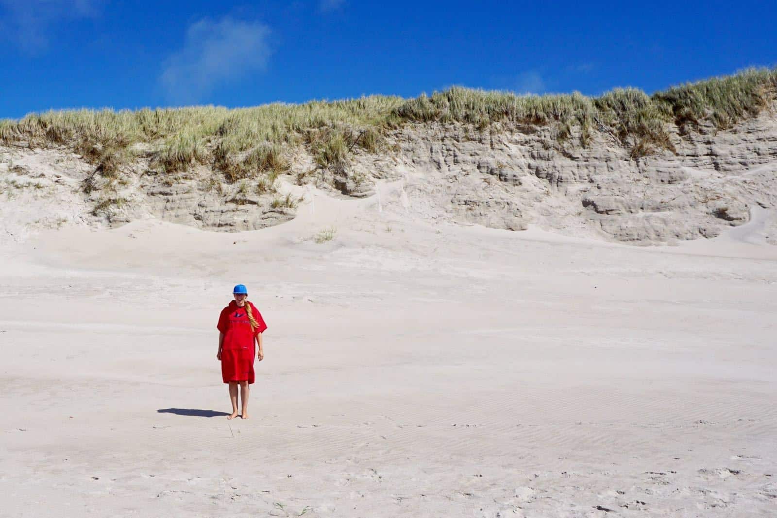 Atlantic Shore | Surf Poncho | Basic | Red 1