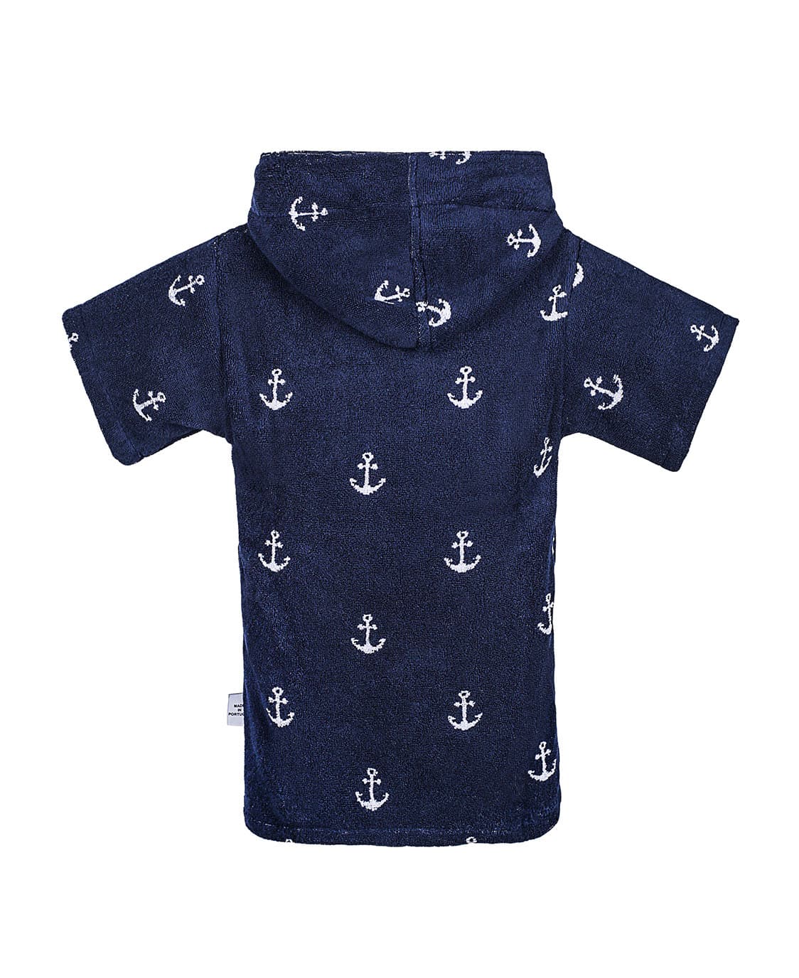 Atlantic Shore | Surf Poncho | Anchor | Kids | Navy Blue