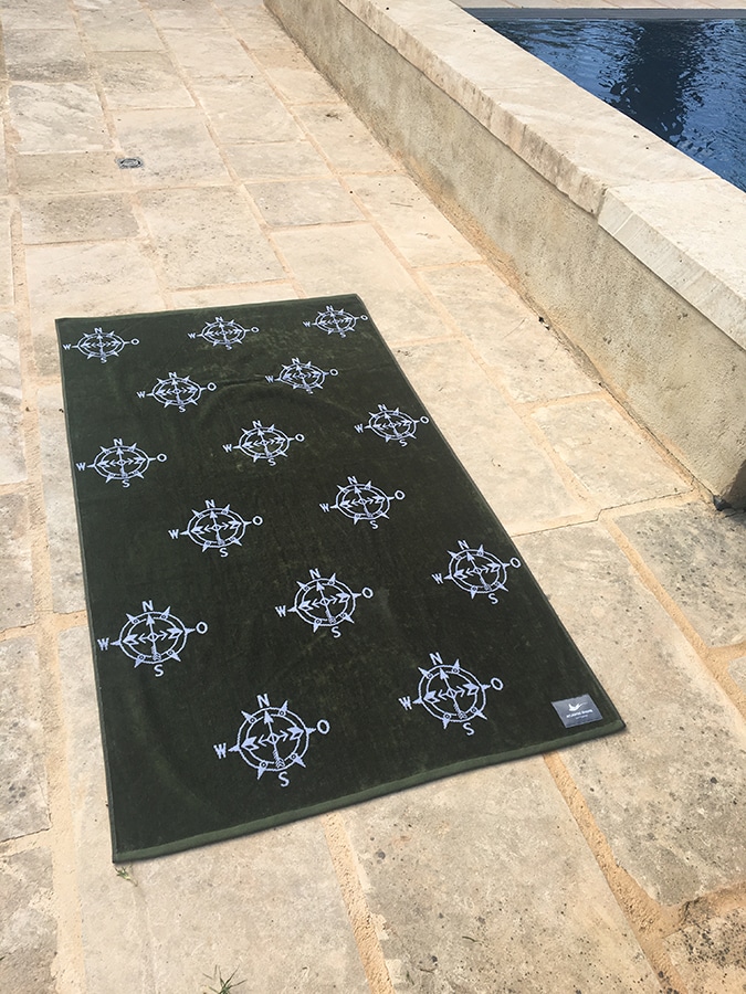 Atlantic Shore | Beach Towel | Handtuch | Compass