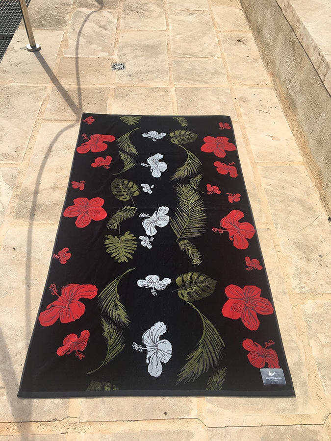 Atlantic Shore | Beach Towel | Handtuch | Hibiscus